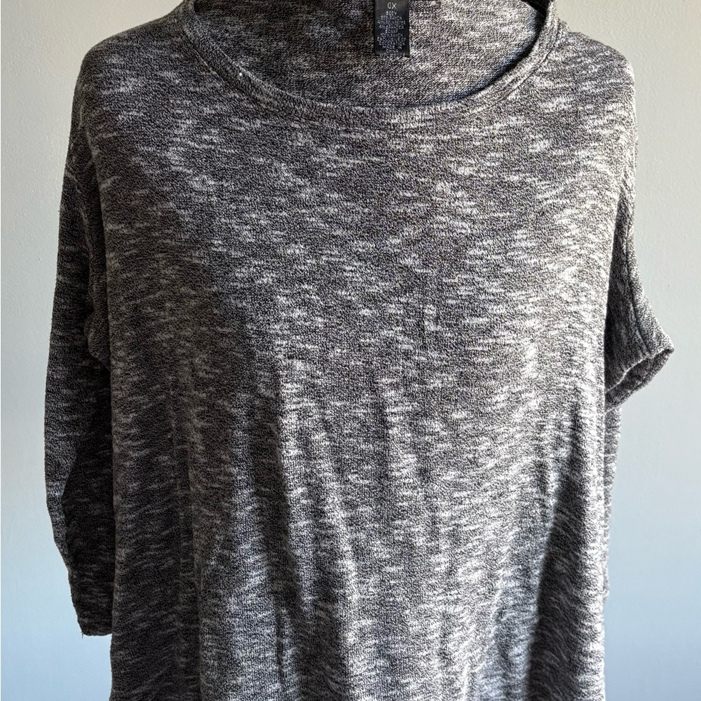 Style & Co. Gray Heathered Women's Tunic